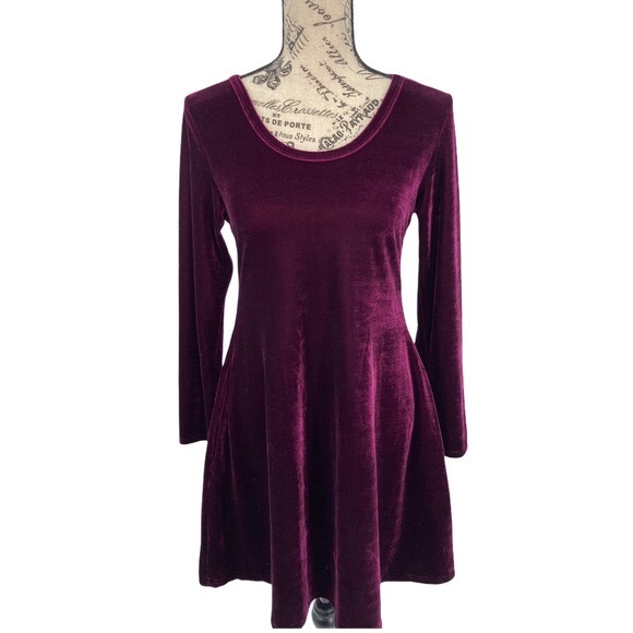 Soft Surroundings Velvet Dress (IT HAS POCKETS) - Picture 11 of 14